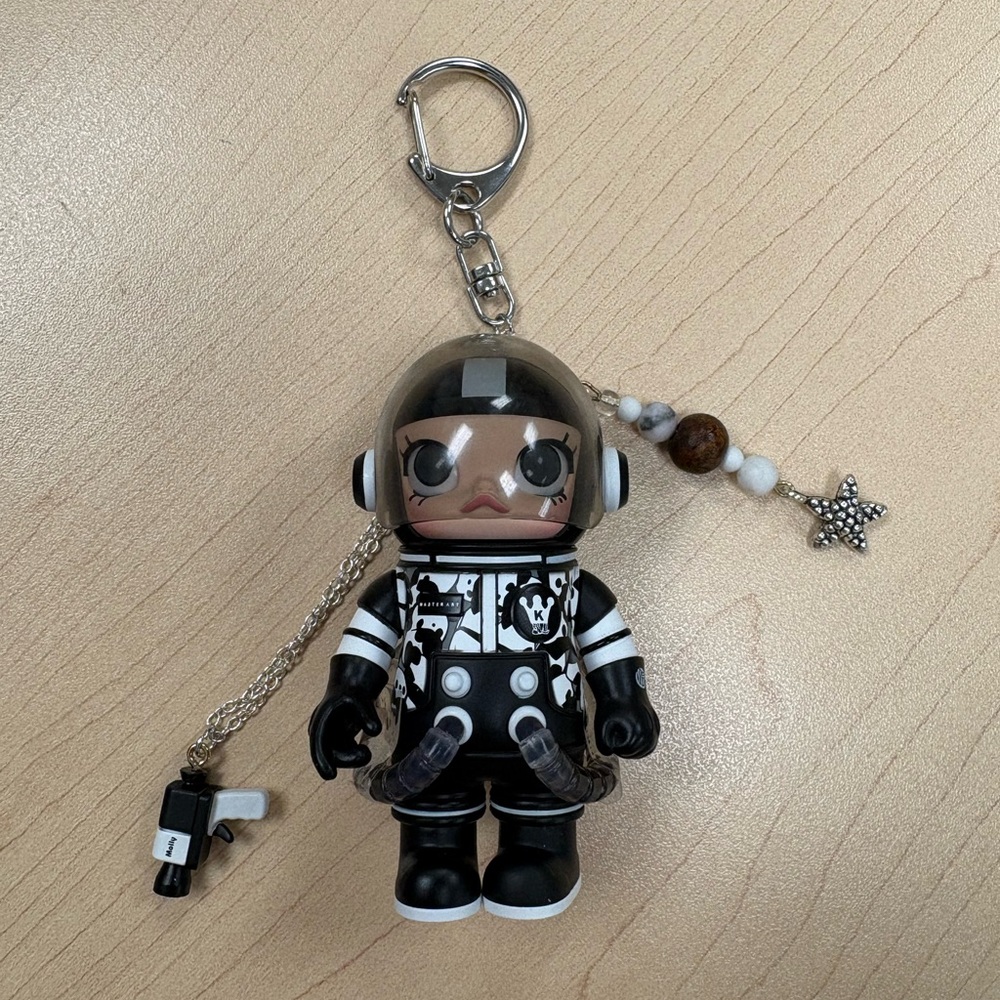 MEGA SPACE MOLLY 100%! Meilin Panda🐼 Custom Keychain Purse Charm!